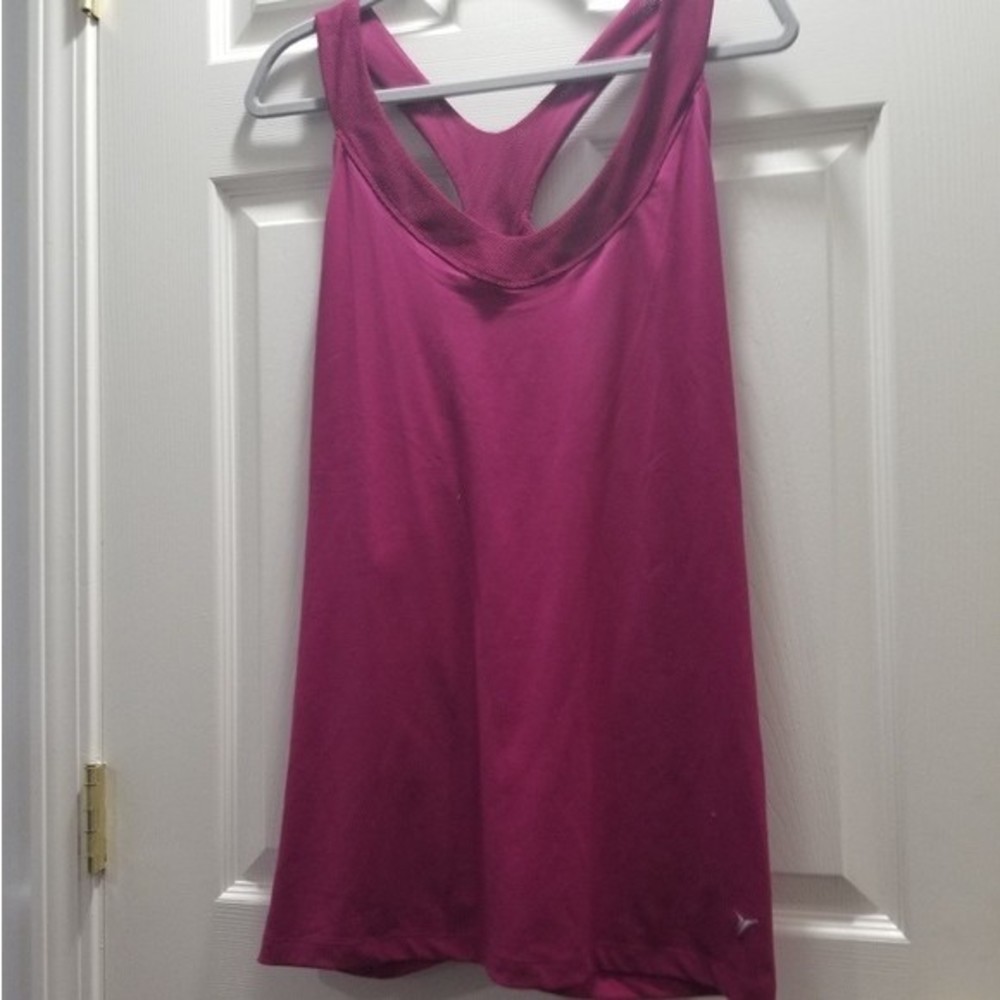 Old Navy Cranberry Active Go Dry Top 3X